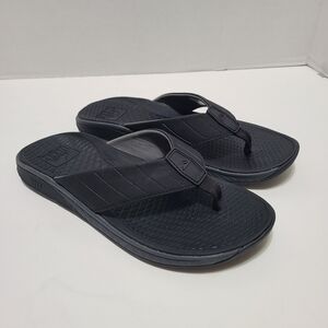 Reef Mens The‎ Deckand Stormy Black Size 9